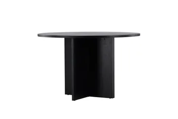 Strada Spisebord 120 cm Rektangulært - Sort - Møbler - Borde - Spisebord og køkkenbord