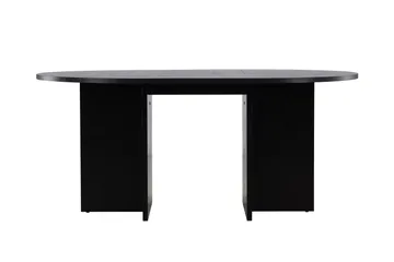 Strada Spisebord 120 cm Rektangulært - Sort - Møbler - Borde - Spisebord og køkkenbord