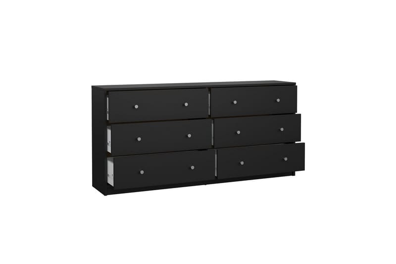 Sundra Sminkebord 143 cm - Sort - Møbler - Borde - Sminkebord & konsolbord