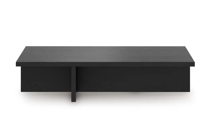 Töreboda Sofabord Rektangulært 120 cm - Sort træ look - Møbler - Borde - Sofabord