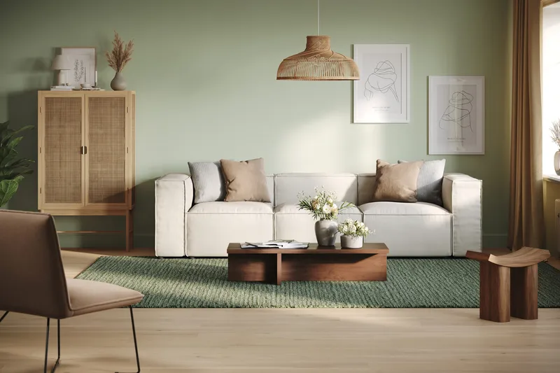 Töreboda Sofabord Rektangulært 120 cm - Sort træ look - Møbler - Borde - Sofabord