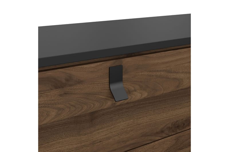 Tadami Sminkebord 150 cm - Sort/Natur - Møbler - Borde - Sminkebord & konsolbord