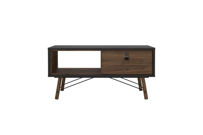 Tadami Sofabord 102 cm - Sort/Natur - Møbler - Borde - Sofabord