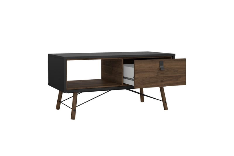 Tadami Sofabord 102 cm - Sort/Natur - Møbler - Borde - Sofabord
