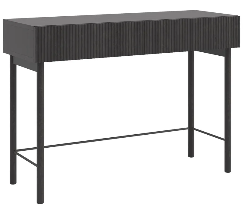 Takayo Sminkebord 110 cm - Sort - Møbler - Borde - Sminkebord & konsolbord