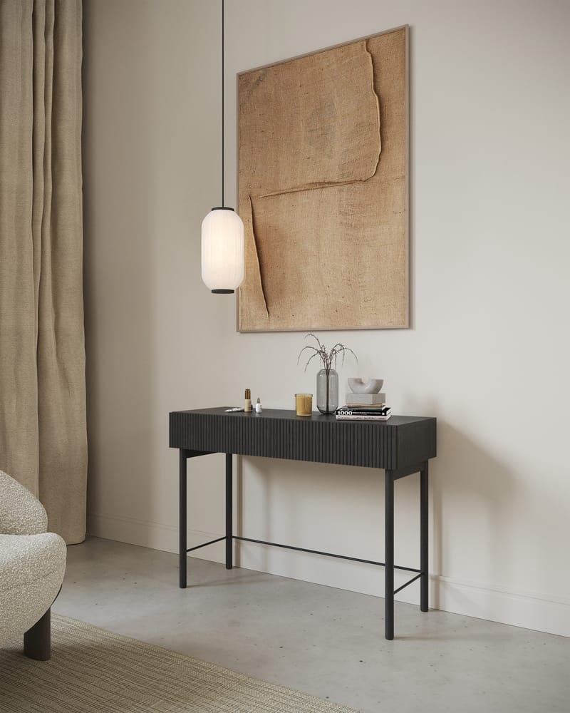 Takayo Sminkebord 110 cm - Sort - Møbler - Borde - Sminkebord & konsolbord