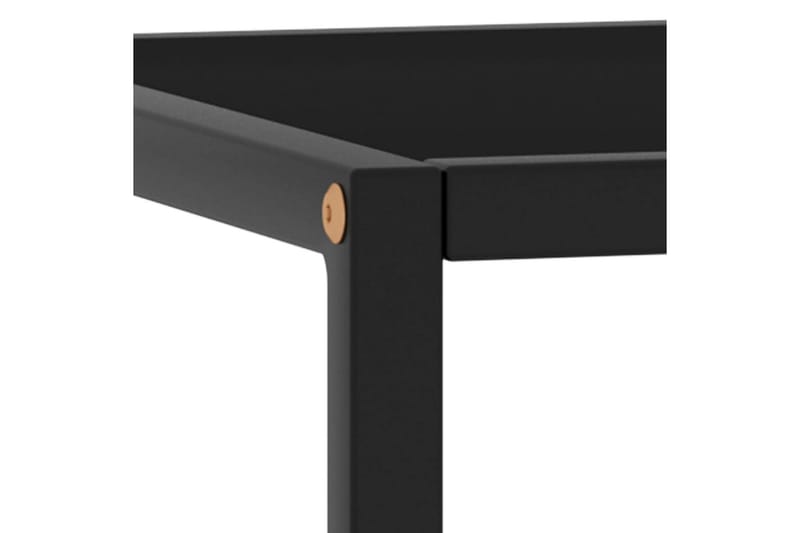 tebord 40x40x50 cm glas sort - Sort - Møbler - Borde - Sofabord