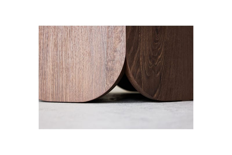 Tekla Sofabord 80 Cm - Mocca - Møbler - Borde - Sofabord