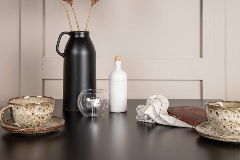 Tempe Spisegruppe 80 cm Rektangulær med 2 Limhamn stole - Beige - Møbler - Borde - Spisebordssæt