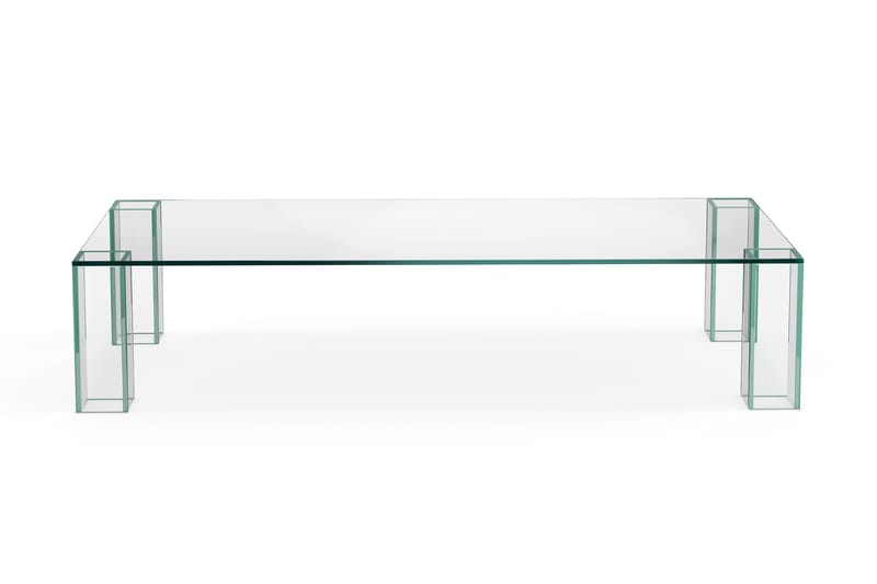 Tetsuya Sofabord 140 cm - Transparent - Møbler - Borde - Sofabord