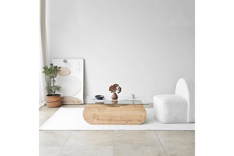 Tevrin Sofabord 105 cm - Nature - Møbler - Borde - Sofabord
