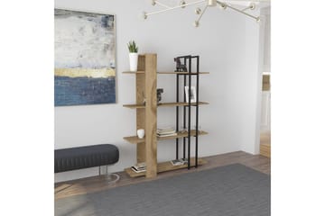 Thyra Bogreol 120 cm - Eg/Sort - Opbevaring - Hylder & Reoler - Bogreol