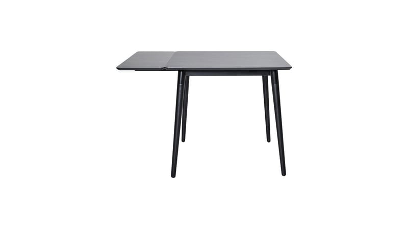 Tillægsplade Errarp 80x80+30 cm - Sort ask melamin - Møbler - Borde - Spisebord og køkkenbord