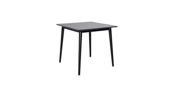 Tillægsplade Errarp 80x80+30 cm - Sort ask melamin - Møbler - Borde - Spisebord og køkkenbord