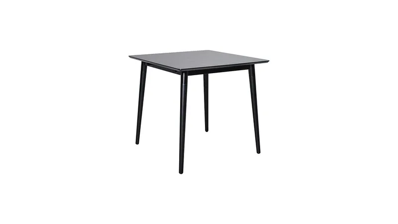 Tillægsplade Errarp 80x80+30 cm, Sort ask melamin