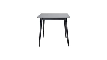 Tillægsplade Errarp 80x80+30 cm - Sort ask melamin - Møbler - Borde - Spisebord og køkkenbord