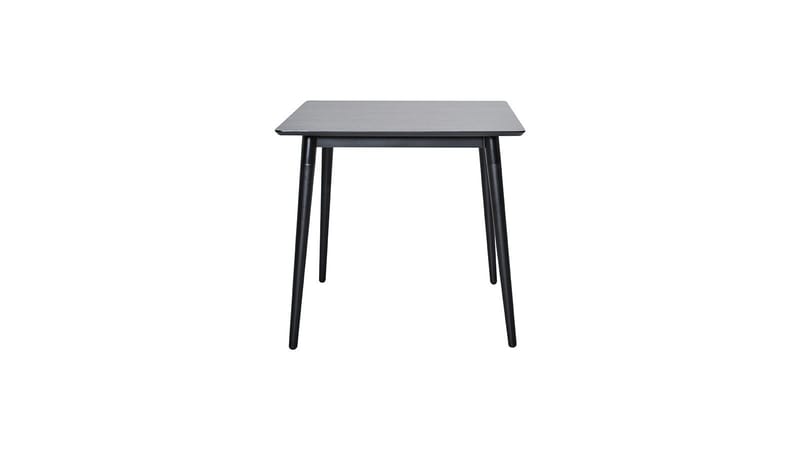 Tillægsplade Errarp 80x80+30 cm - Sort ask melamin - Møbler - Borde - Spisebord og køkkenbord
