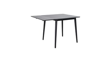 Tillægsplade Errarp 80x80+30 cm - Sort ask melamin - Møbler - Borde - Spisebord og køkkenbord