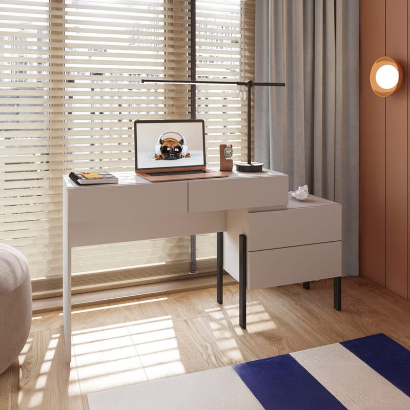 Toiletbord Jukon S med 4 Skuffer - Møbler - Borde - Sminkebord & konsolbord