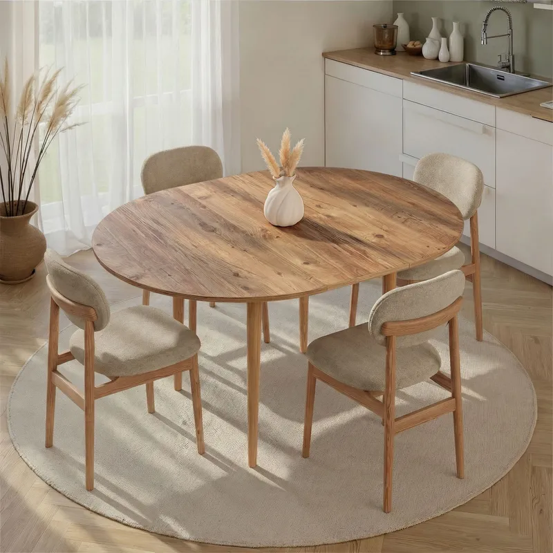Tralven spisebord 131 cm rundt - Atlantisk Fyr - Møbler - Borde - Spisebord og køkkenbord