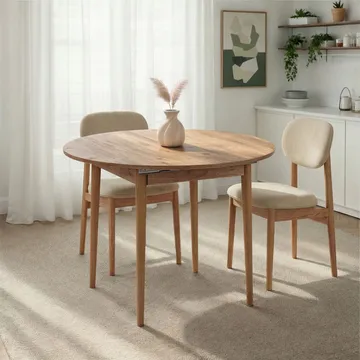 Tralven spisebord 131 cm rundt - Atlantisk Fyr - Møbler - Borde - Spisebord og køkkenbord
