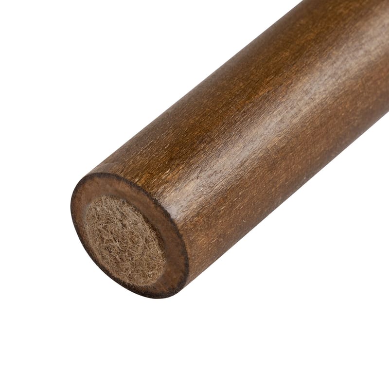 Tralven spisebord 131 cm rundt - Travertin og Valnød - Møbler - Borde - Spisebord og køkkenbord