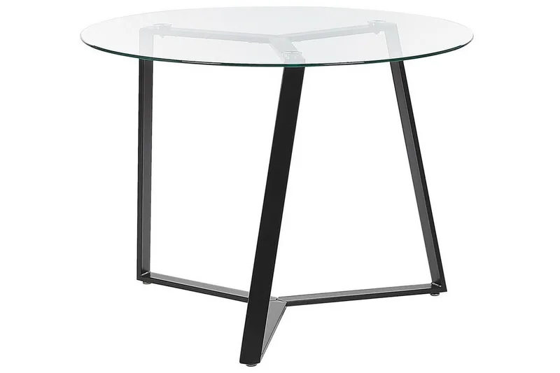 Triggiano Spisebord 100 cm, Sort