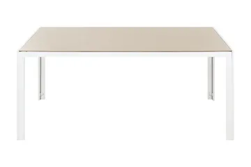 Tuiriz Spisebord 160x91 cm - Beige/Hvid - Møbler - Borde - Spisebord og køkkenbord