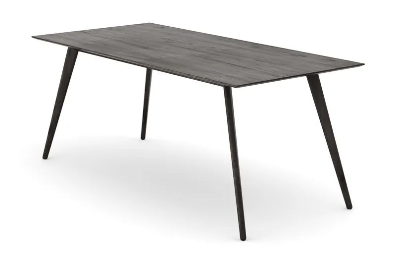Tyrö Spisebord 190x90 cm, Røget eg