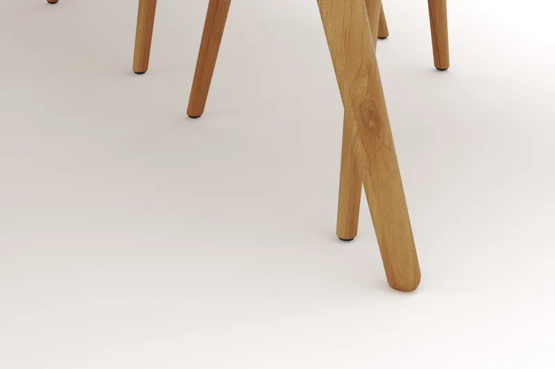 Tyrö Spisebordssæt med 6 Tyrö Armlænssstole - Oak/Oak - Møbler - Borde - Spisebordssæt