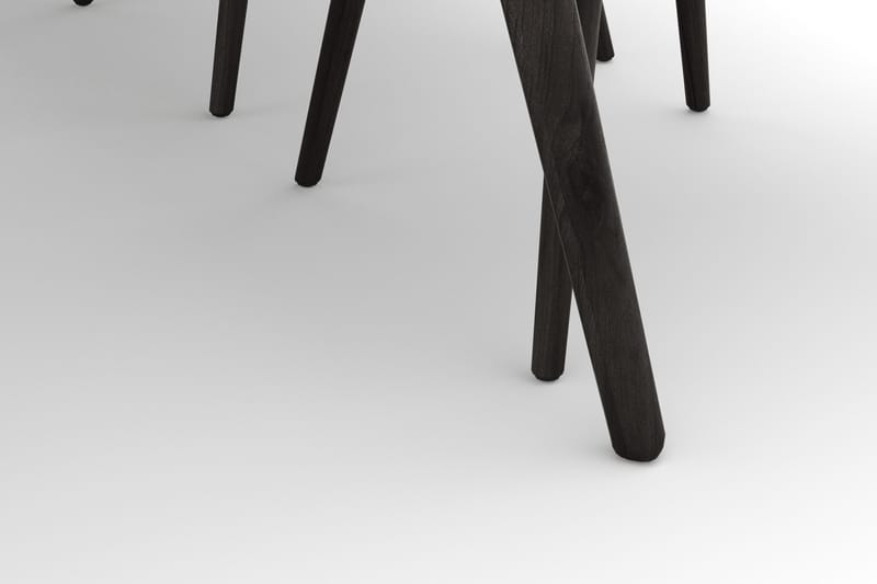 Tyrö Spisebordssæt med 6 Tyrö Armlænssstole - Smoked Oak/Smoked Oak - Møbler - Borde - Spisebordssæt