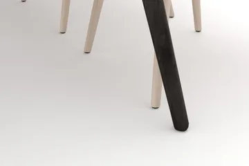 Tyrö Spisebordssæt med 6 Tyrö Armlænssstole - Smoked Oak/Whitewash - Møbler - Borde - Spisebordssæt