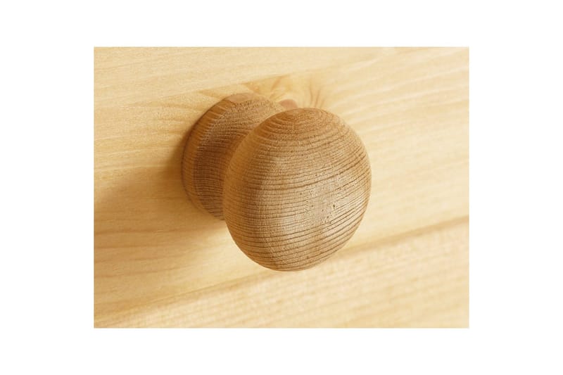 Udstillingsskab Lisa Bejdset/Voks - Bejdset/Voks - Opbevaring - Skab - Vitrineskabe