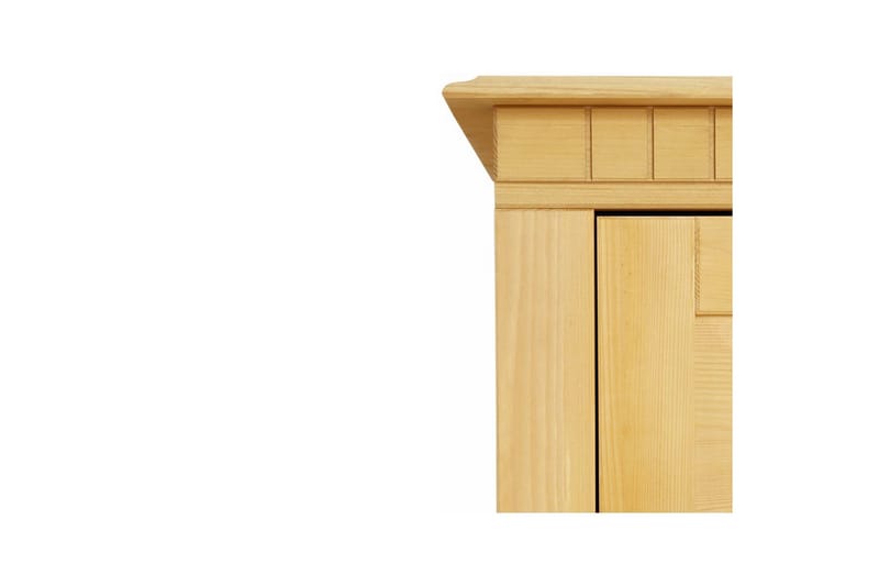 Udstillingsskab Lisa Bejdset/Voks - Bejdset/Voks - Opbevaring - Skab - Vitrineskabe