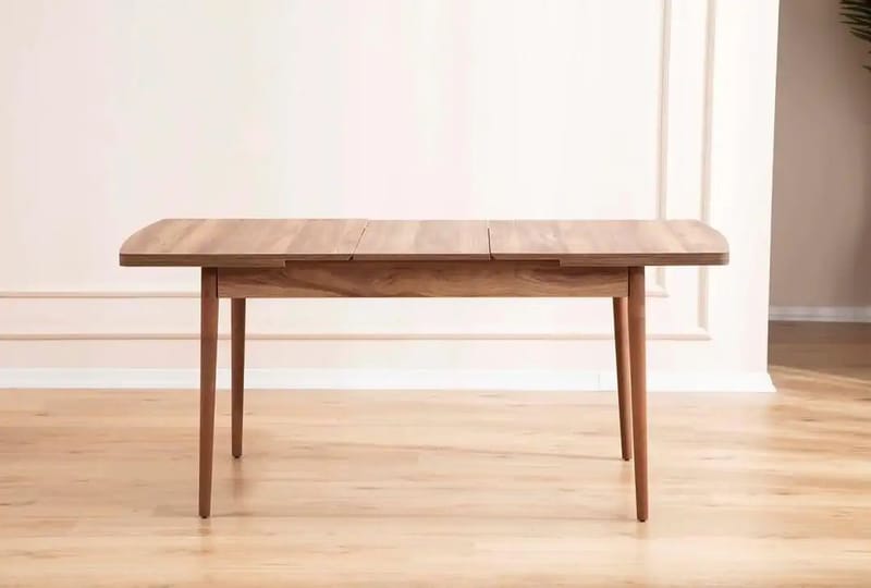 Udtrækkeligt spisebord- og stolssæt (7 dele) Homitis Lidyana (130 x 76 x 80 cm) Antracit - Møbler - Borde - Spisebordssæt