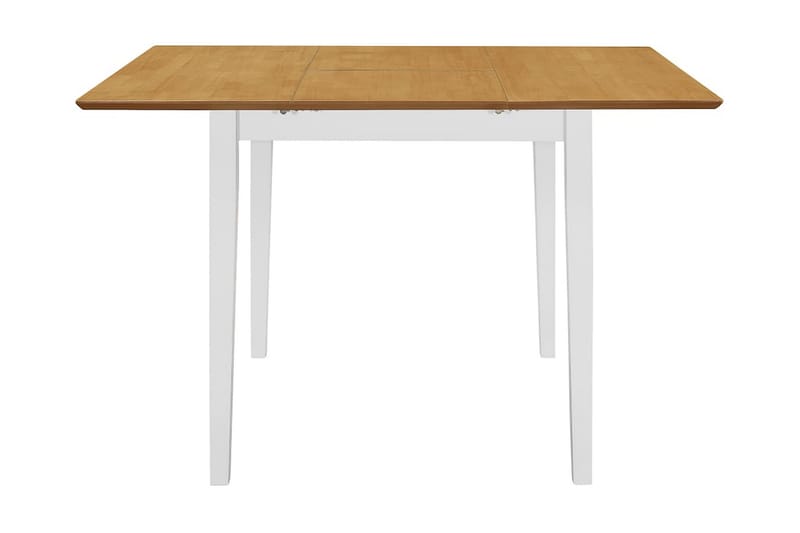 Udvideligt Spisebord (80-120) X 80 X 74 Cm Mdf Hvid - Hvid - Spisebord og køkkenbord