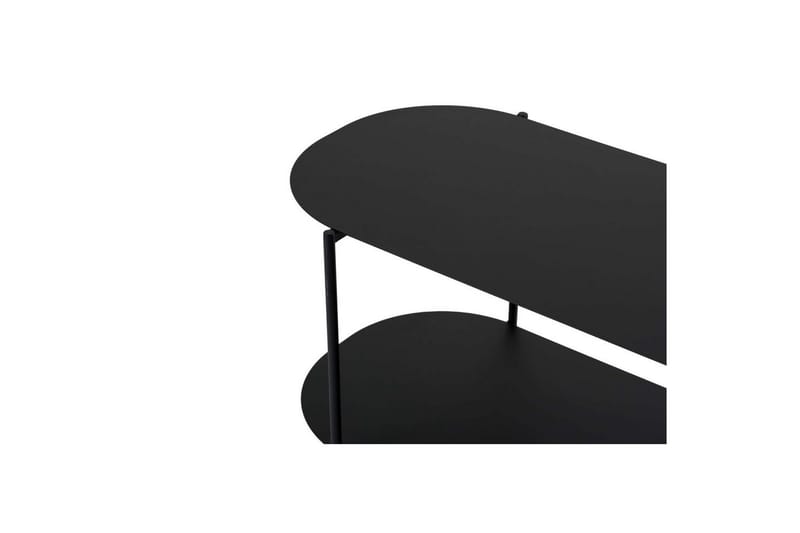 Ulvo Sofabord 100 cm - Sort - Møbler - Borde - Sofabord