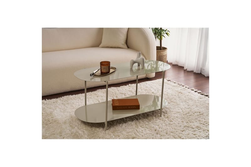 Ulvo Sofabord 100 cm - Taupe - Møbler - Borde - Sofabord