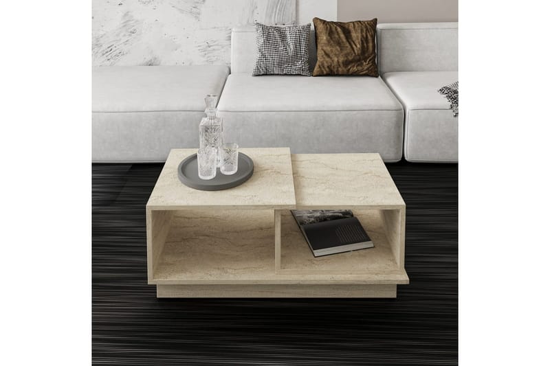 Vaelen Sofabord 90 cm - Sand - Møbler - Borde - Sofabord