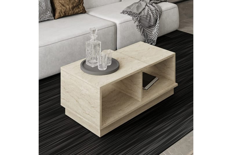 Vaelen Sofabord 90 cm - Sand - Møbler - Borde - Sofabord