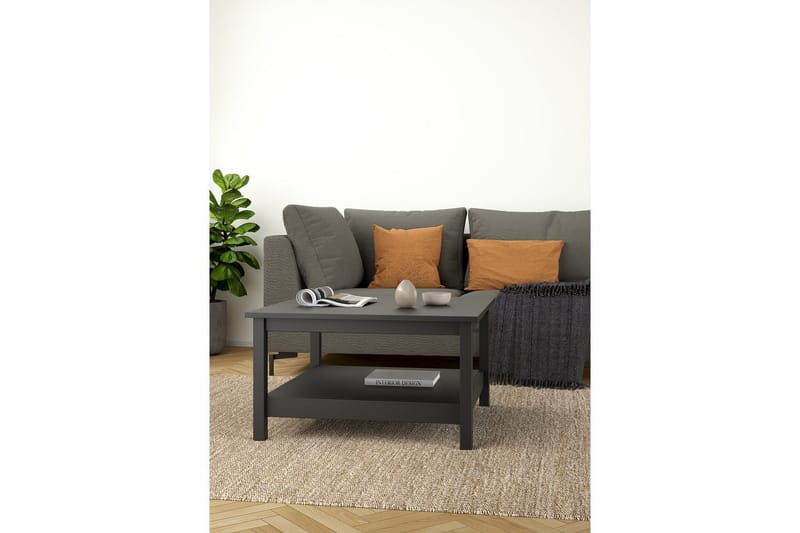 Vallvidera Sofabord 81 cm - Sort - Møbler - Borde - Sofabord