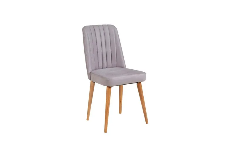 Valsot Spisegruppe 129 cm Rektangulær - Natur/Grå - Møbler - Borde - Spisebordssæt