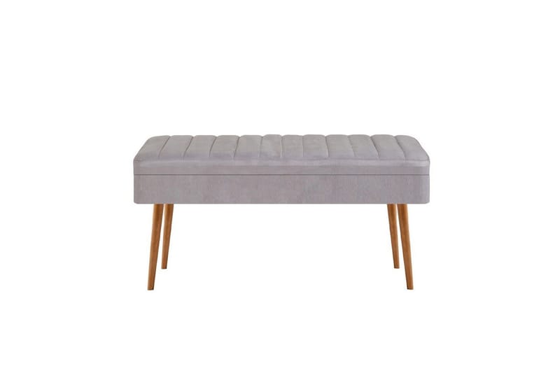 Valsot Spisegruppe 129 cm Rektangulær - Natur/Grå - Møbler - Borde - Spisebordssæt