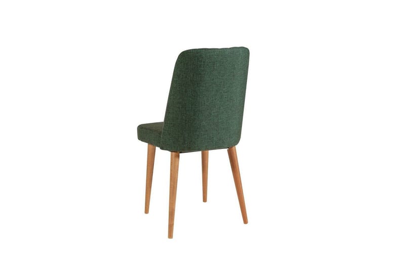 Valsot Spisegruppe 129 cm Rektangulær - Natur/Grøn - Møbler - Borde - Spisebordssæt