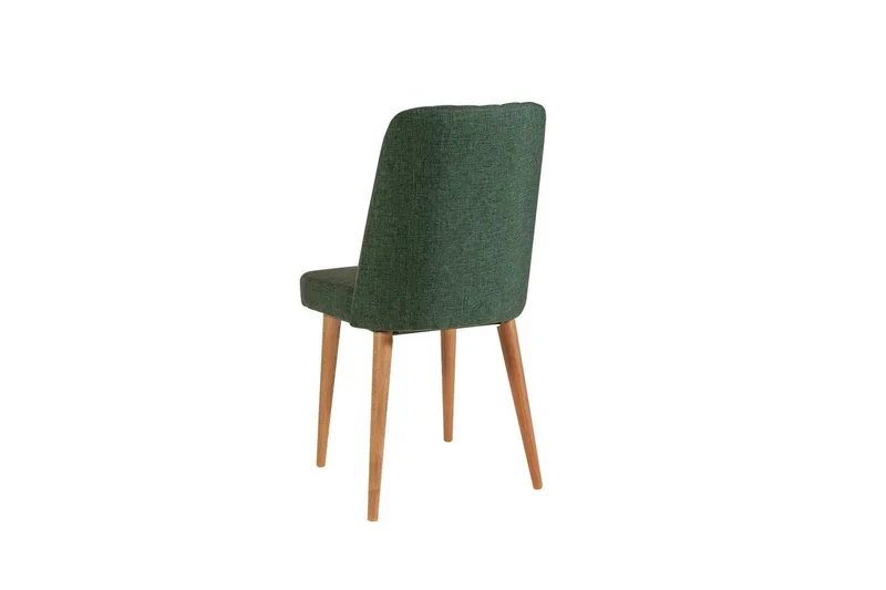 Valsot Spisegruppe 129 cm Rektangulær - Natur/Grøn - Møbler - Borde - Spisebordssæt