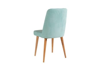 Valsot Spisegruppe 129 cm Rektangulær - Natur/Grøn - Møbler - Borde - Spisebordssæt