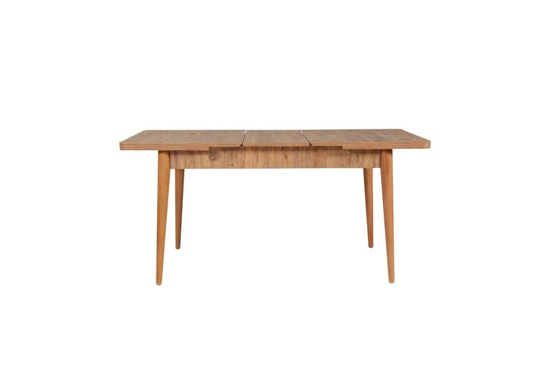 Valsot Spisegruppe 129 cm Rektangulær - Natur/Grøn - Møbler - Borde - Spisebordssæt