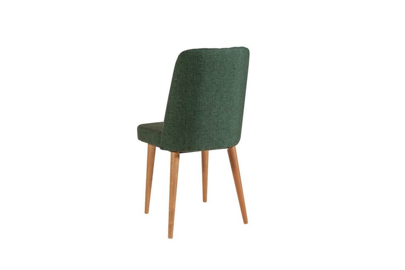 Valsot Spisegruppe 129 cm Rektangulær - Natur/Grøn - Møbler - Borde - Spisebordssæt