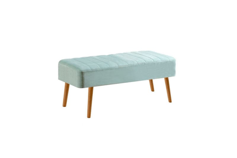 Valsot Spisegruppe 129 cm Rektangulær - Natur/Grøn - Møbler - Borde - Spisebordssæt