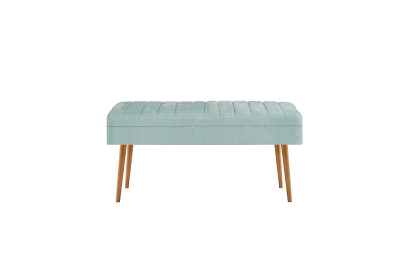 Valsot Spisegruppe 129 cm Rektangulær - Natur/Grøn - Møbler - Borde - Spisebordssæt